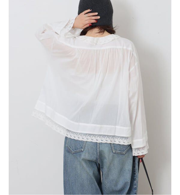 journal standard luxe「《予約》コットンローン レースブラウス」|シャツ・ブラウス|