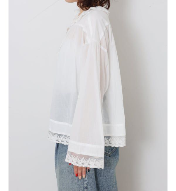 journal standard luxe「《予約》コットンローン レースブラウス」|シャツ・ブラウス|