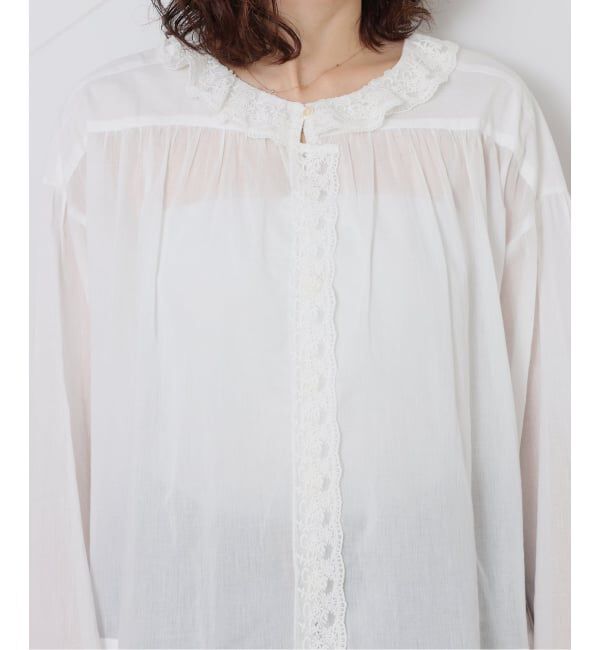 journal standard luxe「《予約》コットンローン レースブラウス」|シャツ・ブラウス|