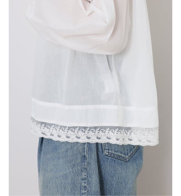 journal standard luxe「《予約》コットンローン レースブラウス」|シャツ・ブラウス|