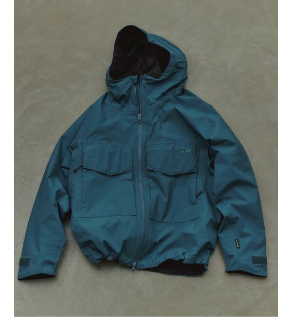 JOURNAL STANDARD relume「《予約》DAIWA / ダイワ 別注 GORE-TEX マウンテン フィッシングジャケット」|ブルゾン・スタジャン|ブルー C