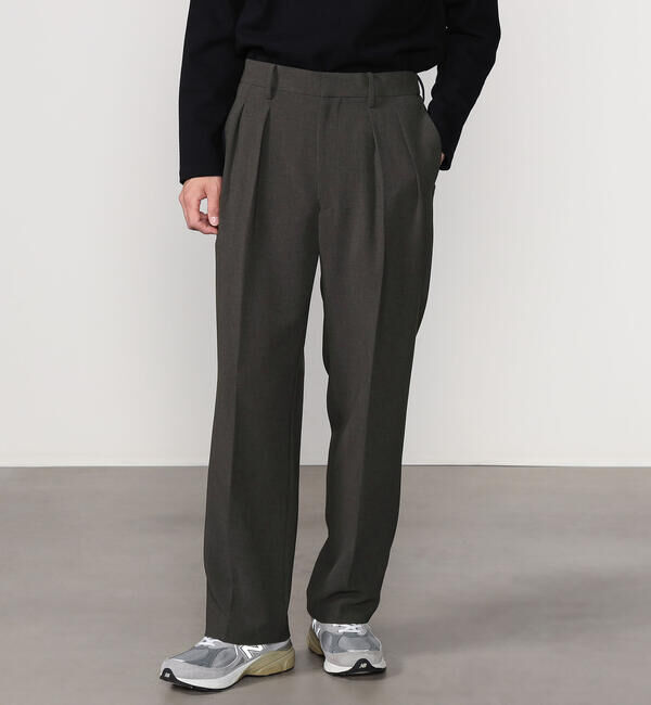 Morris & Sons「MORRIS & SONS | 2タック ワイドスラックス MEN」|チノ|