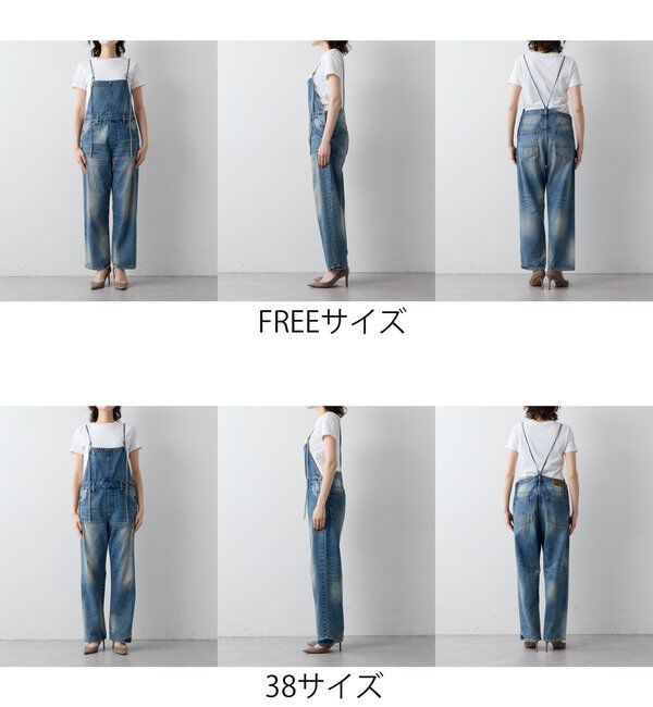  「DENIM ALL IN ONE２」|ワンピース|