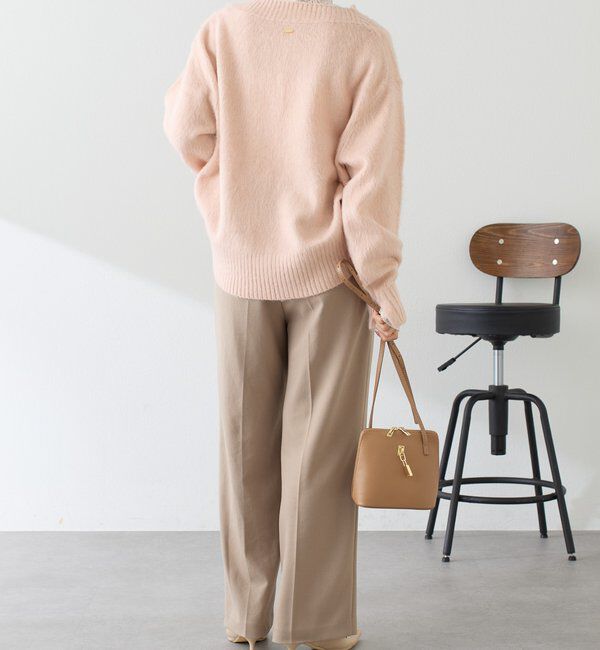  「【EC限定カラーあり/軽量/お尻周りカバー◎】エアリージップニット」|ニット・セーター|
