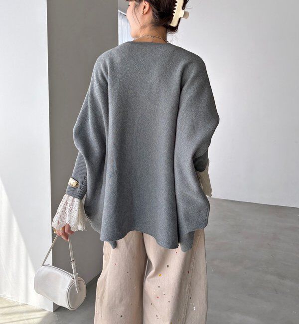 新品⭐︎maison de Dolce.テディポンチョ maison de dolce新品□teddy poncho：テディポンチョ 新品】maison de