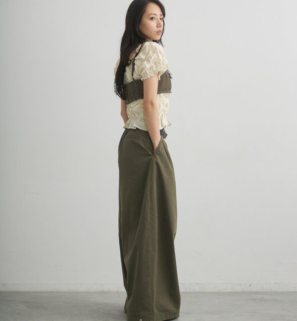  「【お気に入り登録数1万突破！】クシュクシュブラウス」|シャツ・ブラウス|