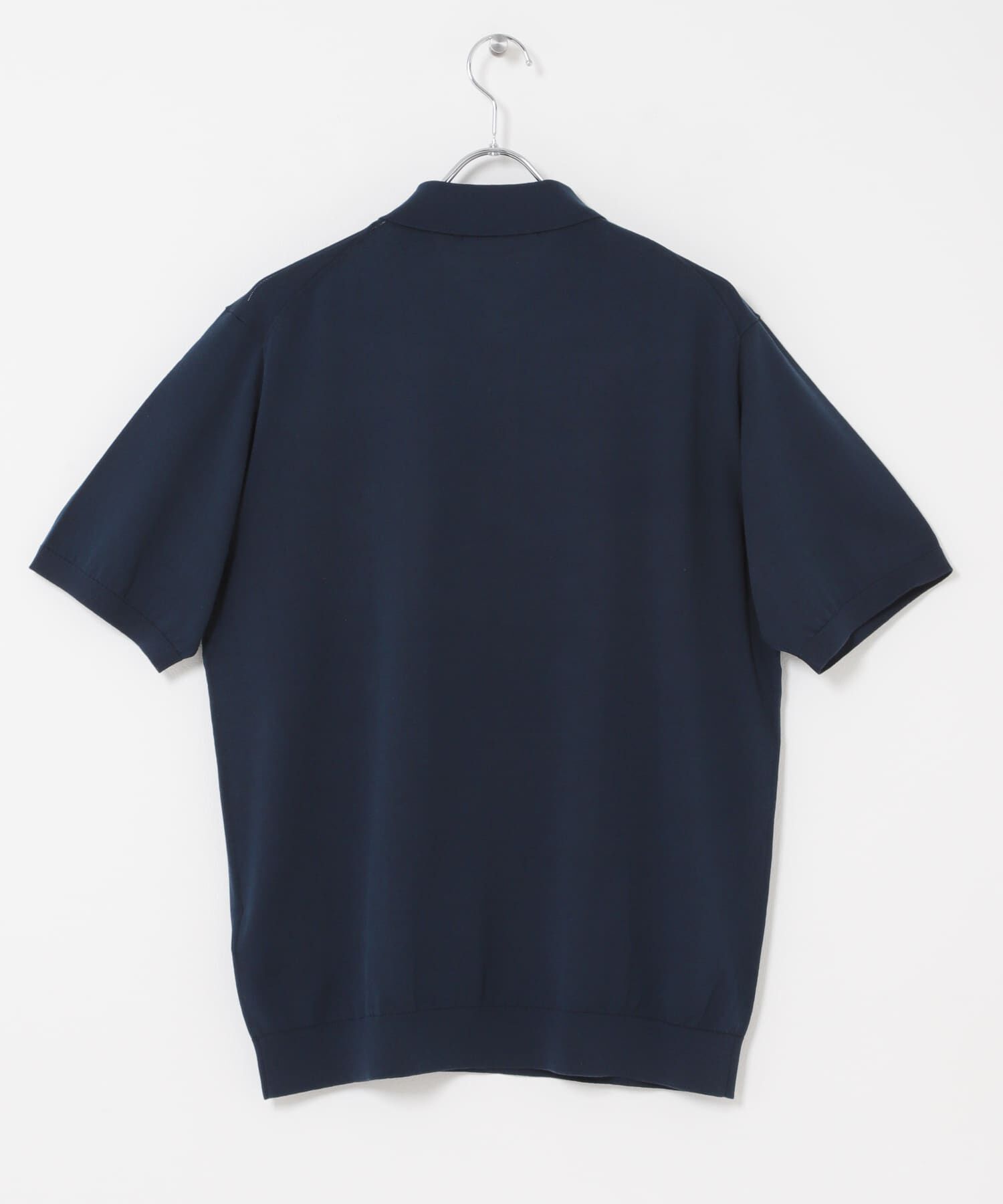 URBAN RESEARCH DOORS「LIFE STYLE TAILOR　ハイゲージ半袖ニットポロシャツ」|シャツ・ブラウス|