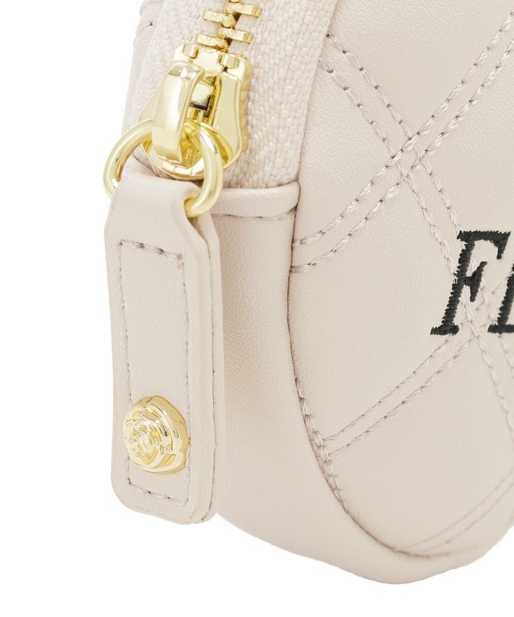 Maison de FLEUR「ラウンドキルティングコインケース」|ポーチ|