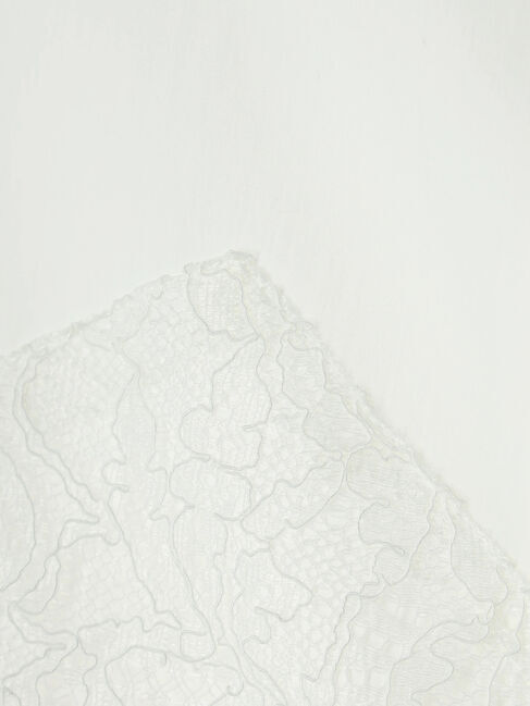 Editt by YECCA VECCA「レースドッキングシャツワンピース」|ワンピース|