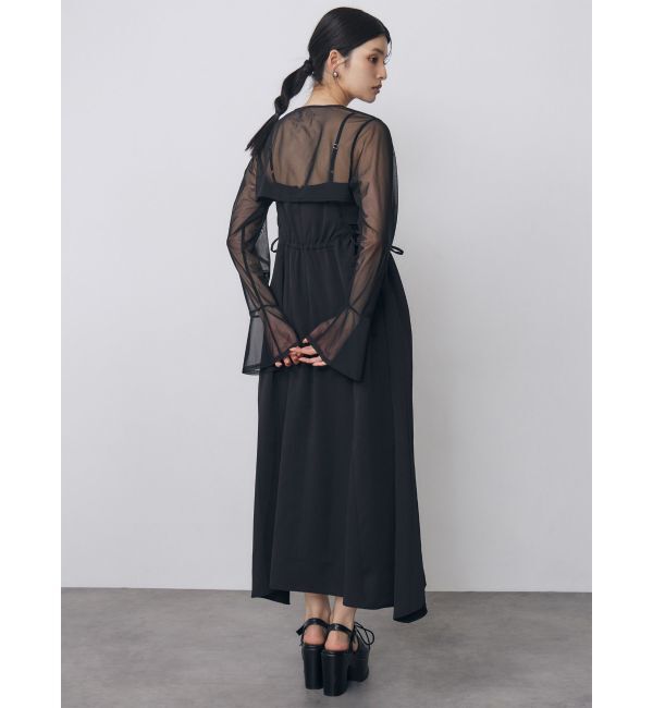 MURUA「【WEB限定】シアーボレロキャミワンピース」|ワンピース|