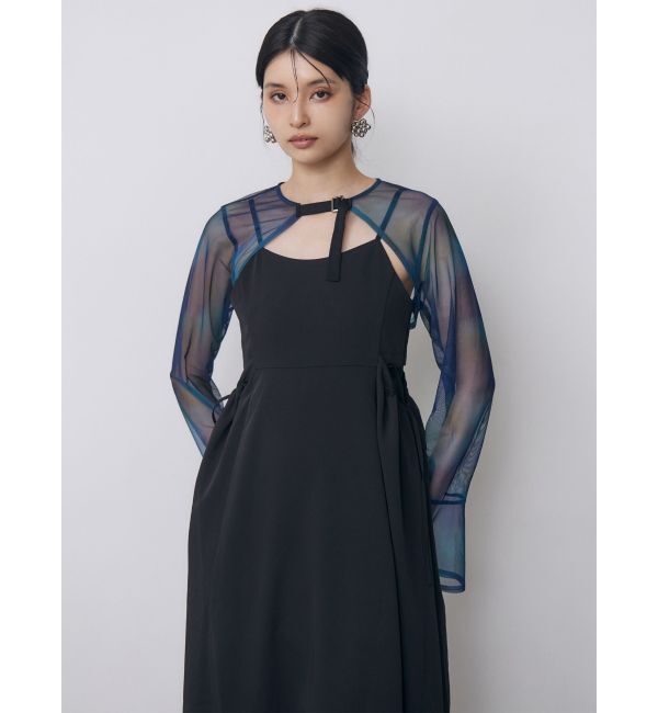 MURUA「【WEB限定】シアーボレロキャミワンピース」|ワンピース|