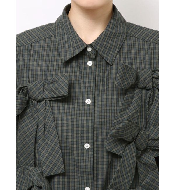 merry jenny「bon bon ribbon shirt」|シャツ・ブラウス|