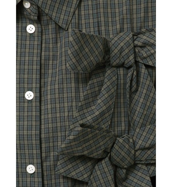 merry jenny「bon bon ribbon shirt」|シャツ・ブラウス|