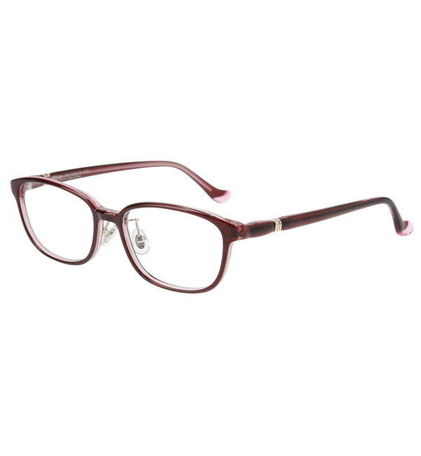  「ウェリントン型 めがね｜シンプルなデザインのWOMEN&rsquo;S BASIC」|メガネ|ブラウン系その他1