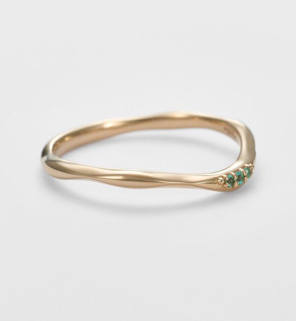 agete「エメラルドリング【Colors Ring Series】 」|リング|
