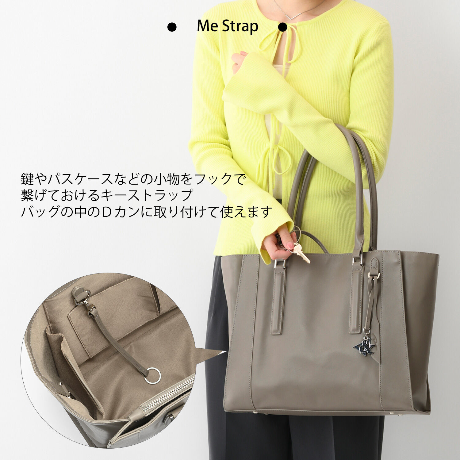 W&.Day/Night「本革 トートバッグ W&.Day/Night グルマンキー レザートート A4サイズ 13.3インチPC収納 19001」|トートバッグ|