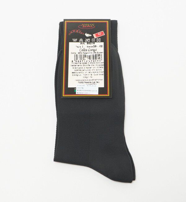 UNITED ARROWS「＜ADRIAN＞ピケ ロングホーズ ソックス」|ソックス|