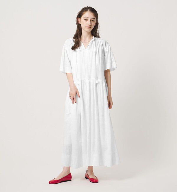 UNITED ARROWS「インディア ボイル チェック ワンピース」|ワンピース|
