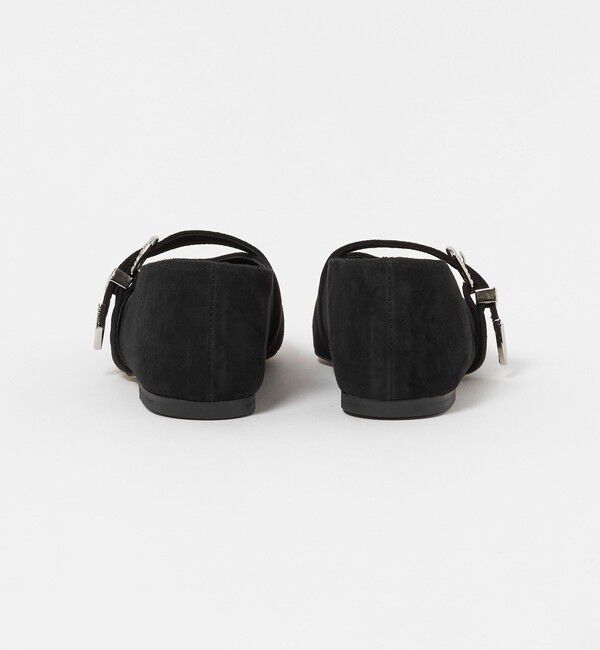 UNITED ARROWS「【別注】＜CHEMBUR＞スクエア ベルテッド バレエ フラットシューズ」|バレエシューズ|