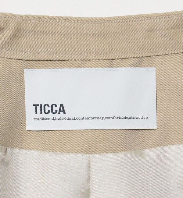 UNITED ARROWS「【別注】＜TICCA＞ショート トレンチコート」|トレンチコート|