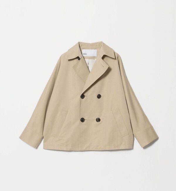 UNITED ARROWS「【別注】＜TICCA＞ショート トレンチコート」|トレンチコート|