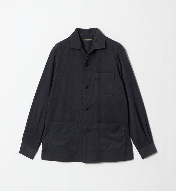 UNITED ARROWS「コーデュロイ シャツジャケット」|カーディガン|DK.GRAY