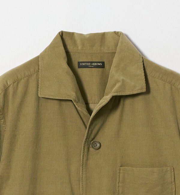 UNITED ARROWS「コーデュロイ シャツジャケット」|カーディガン|
