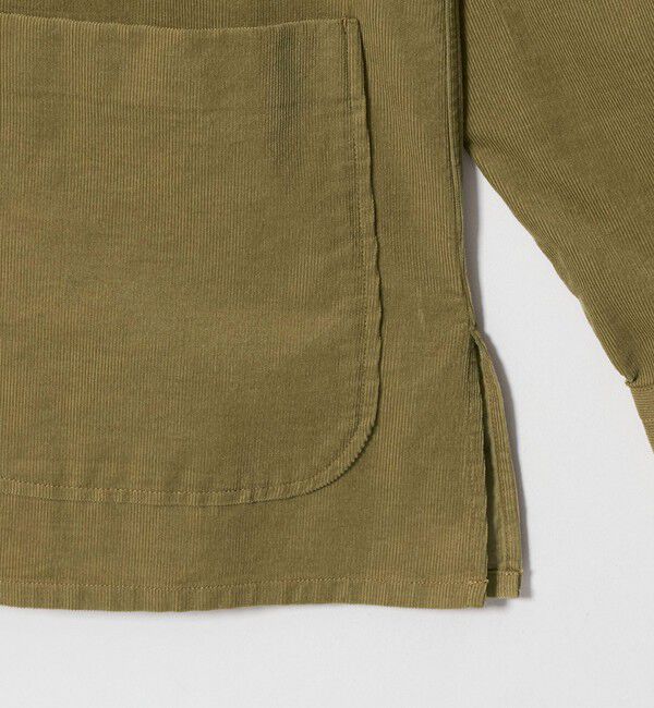 UNITED ARROWS「コーデュロイ シャツジャケット」|カーディガン|