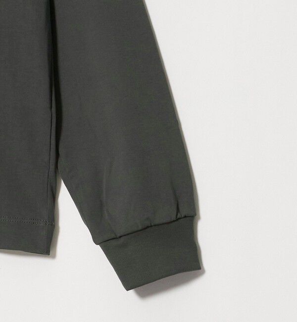 UNITED ARROWS「ALBINI オーガニックコトン モックネック ロングスリーブ Tシャツ 抗菌防臭」|Tシャツ・カットソー|
