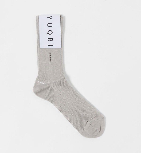 UNITED ARROWS「＜YUQRI＞SILKY ソックス」|ソックス|LT.GRAY