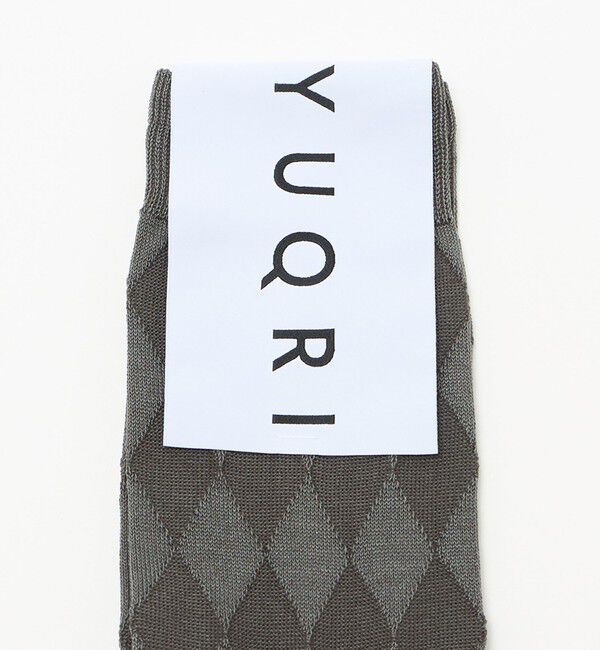 UNITED ARROWS「＜YUQRI＞DIAMOND ソックス」|ソックス|