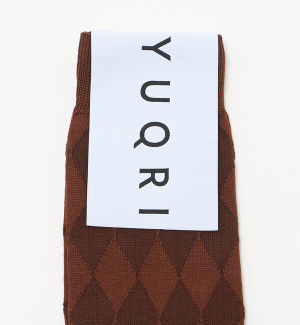 UNITED ARROWS「＜YUQRI＞DIAMOND ソックス」|ソックス|