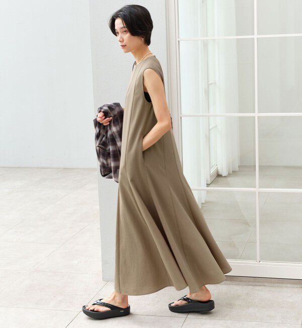 UNITED ARROWS green label relaxing「［size SHORT/TALLあり］ドライクロス ワンピース マシンウォッシャブル 通気性」|ワンピース|MOCA
