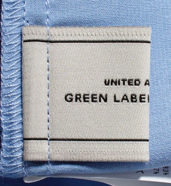 UNITED ARROWS green label relaxing「【WEB限定】＜at ease＞バック プリーツ ブラウス UVカット 通気性」|シャツ・ブラウス|