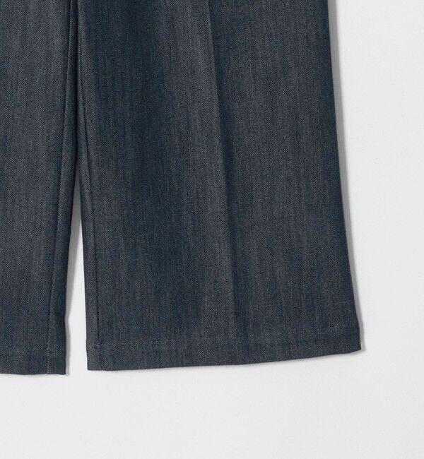 UNITED ARROWS green label relaxing「［size SHORT/TALLあり］ニーハイフレア パンツ デニム ストレッチ」|デニム|