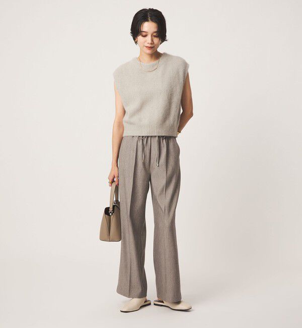 UNITED ARROWS green label relaxing「ヘアリー 2WAY ニット ベスト」|ベスト・ジレ|