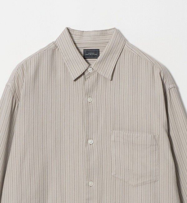 UNITED ARROWS green label relaxing「コットン レーヨン パターン ジャストルーズ レギュラーカラー 長袖 シャツ」|シャツ・ブラウス|
