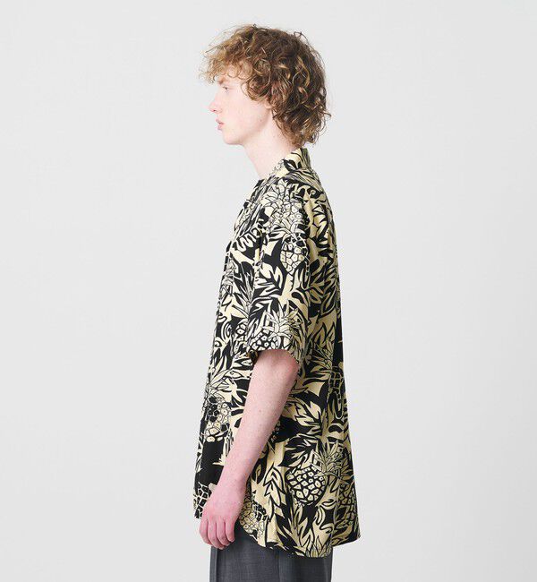 BEAUTY&YOUTH UNITED ARROWS「＜TWO PALMS＞ WILD PINEAPPLE オープンカラー シャツ」|シャツ・ブラウス|