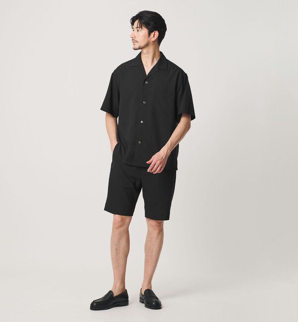 BEAUTY&YOUTH UNITED ARROWS「【WEB限定 WARDROBE SMART】 Reflax オープンカラー シャツ」|シャツ・ブラウス|