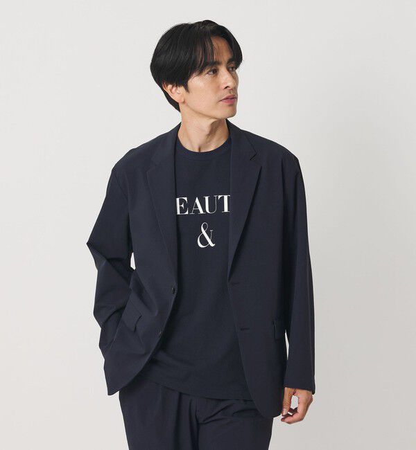 BEAUTY&YOUTH UNITED ARROWS「【WEB限定】360&deg;MASTER イーズ コンフォート 2B ジャケット セットアップ対応 撥水 ストレッチ ウォッシャ」|テーラードジャケット|NAVY