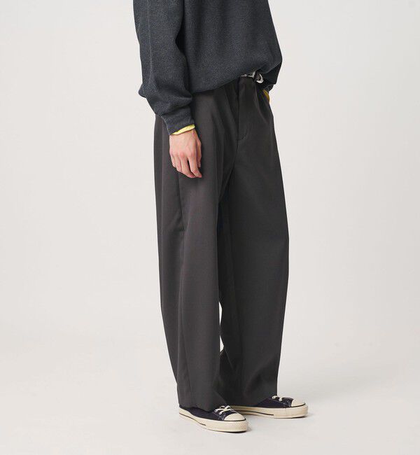 BEAUTY&YOUTH UNITED ARROWS「ダブルクロス カーブ スラックス NO.8」|チノ|