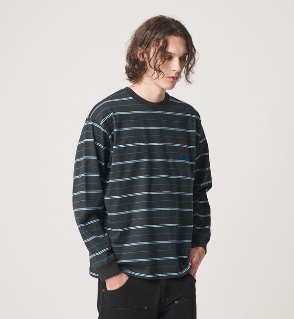 California General Store「＜CGS.＞オーガニック コットン ロングスリーブ ボーダー Tシャツ」|Tシャツ・カットソー|