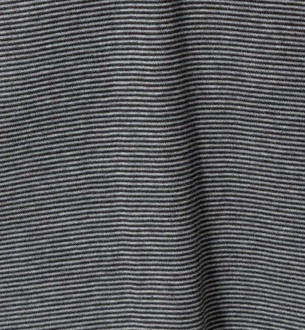 BEAUTY&YOUTH UNITED ARROWS「毛セルロースブレンド クルーネック カットソー/ボーダー」|Tシャツ・カットソー|