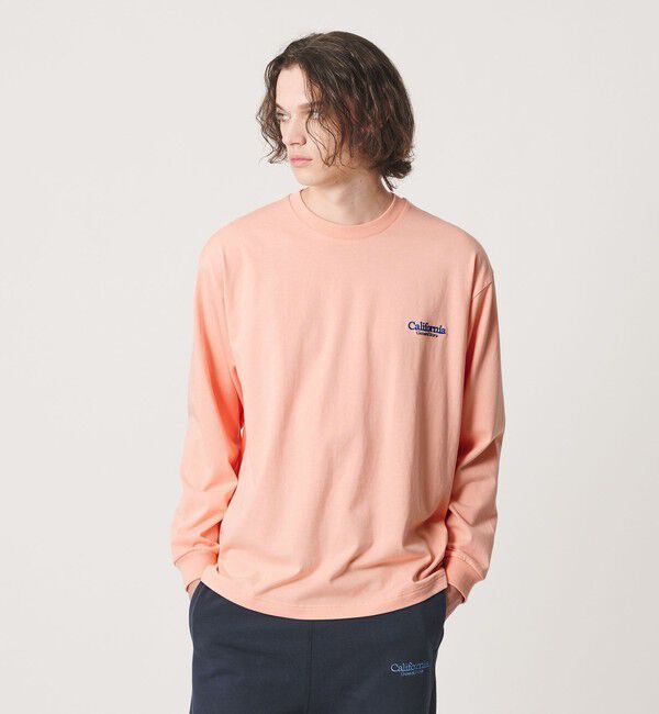 California General Store「＜CGS.＞オーガニック コットン ロングスリーブ ロゴ Tシャツ」|Tシャツ・カットソー|