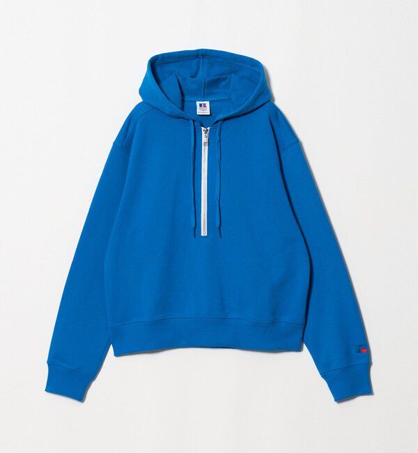 BEAUTY&YOUTH UNITED ARROWS「【別注】＜RUSSELL ATHLETIC＞ハーフジップ スウェット プルオーバー」|スウェット・ジャージ|COBALT