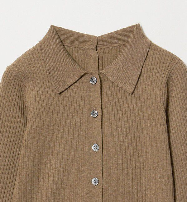 BEAUTY&YOUTH UNITED ARROWS「ポリエステルブレンド ２WAY シャツカーディガン ウォッシャブル」|カーディガン|