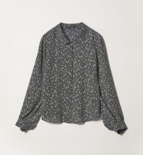 STEVEN ALAN「＜Steven Alan＞ドット フラワー ブラウス」|シャツ・ブラウス|