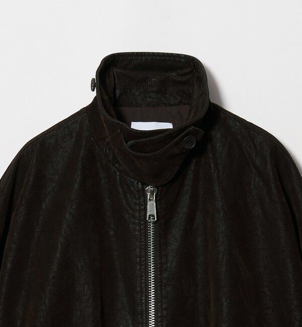 BEAUTY&YOUTH UNITED ARROWS「＜LAYAS＞レザーライク ジップ ブルゾン」|その他|
