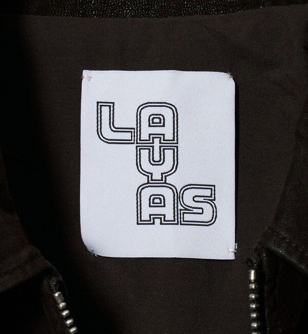BEAUTY&YOUTH UNITED ARROWS「＜LAYAS＞レザーライク ジップ ブルゾン」|その他|