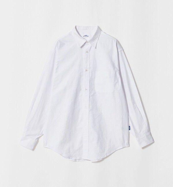NICE WEATHER「＜NICE WEATHER＞オックスフォード シャツ」|シャツ・ブラウス|WHITE